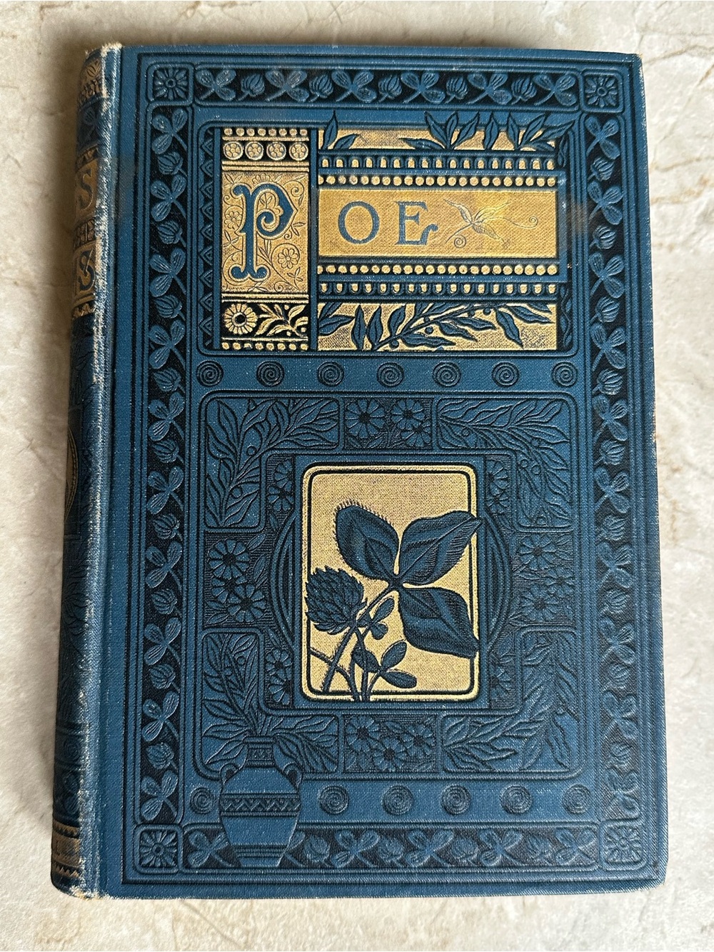 1889 Poe’s Poems The Complete Poetical Works of Edgar Allan Poe Antique book